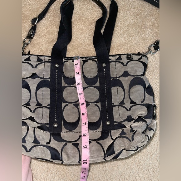 Authentic coach signature, tote bag. B-148 - Picture 10 of 16